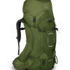 Osprey Men's Aether 55 Backpack - L/XL - Garlic Mustard Green