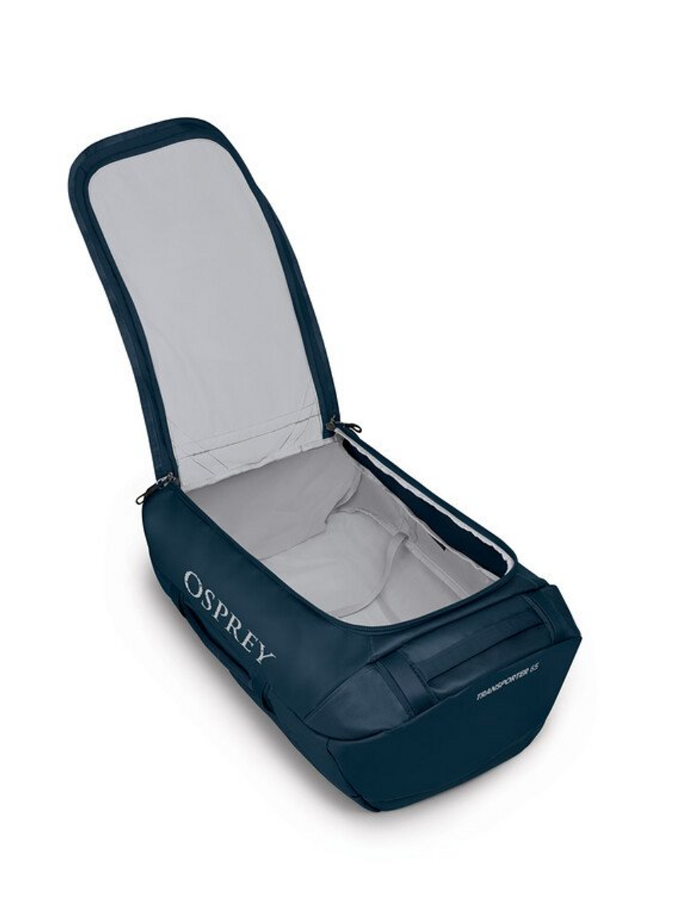 Osprey Transporter 65 Duffel - Venturi Blue 3 Osprey Transporter 65 Duffel - Venturi Blue - Image 3