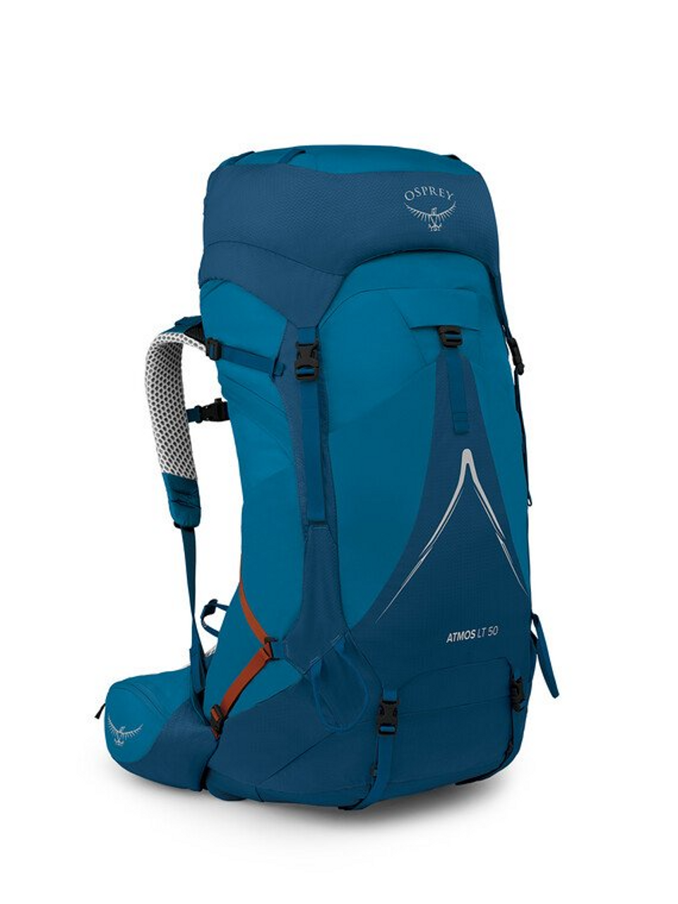 Osprey Men's Atmos AG LT 50 S/M Backpack - Night Shift Scoria Blue 1 Osprey Men's Atmos AG LT 50 S/M Backpack - Night Shift Scoria Blue