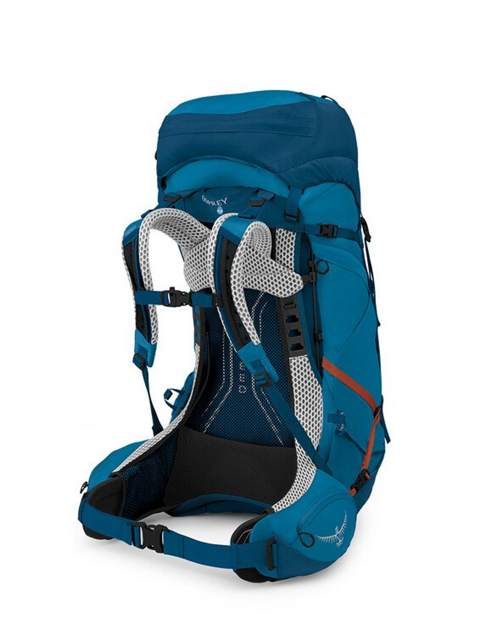 Osprey Men's Atmos AG LT 50 S/M Backpack - Night Shift Scoria Blue 3 Osprey Men's Atmos AG LT 50 S/M Backpack - Night Shift Scoria Blue - Image 3