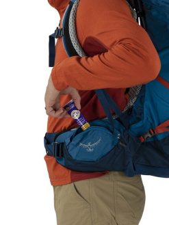 Osprey Men's Atmos AG LT 65 L/XL Backpack - Night Shift Scoria Blue -Deals Backpacking Store 10004687 scoriablue g 03376.1679507394