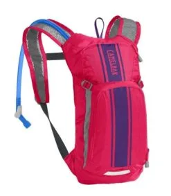 Camelbak Kid's Mini Mule 50oz. Hydration Pack - Hot Pink Purple Stripe