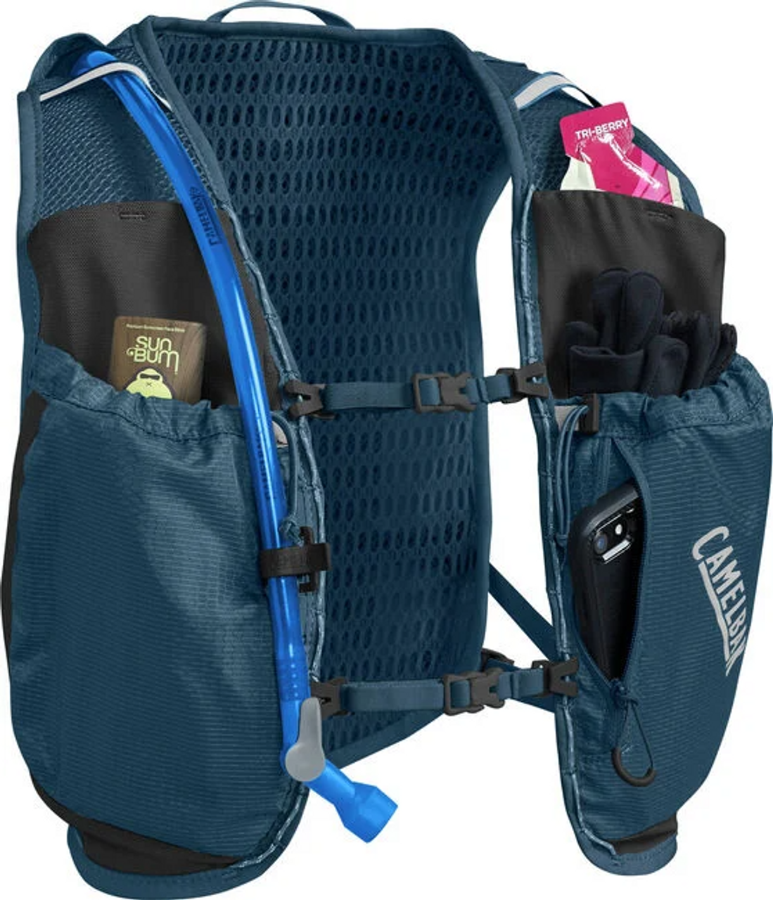 Camelbak Women's Circuit Vest 50oz - Gibraltar Navy/Silver 4 Camelbak Women's Circuit Vest 50oz - Gibraltar Navy/Silver - Image 4