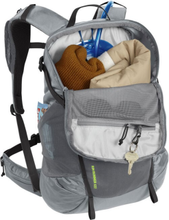 Camelbak Rim Runner X22 Hydration Pack - Grey Flannel/Lime Punch -Deals Backpacking Store 2714001000 greylime d 64684.1682015654