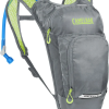 Camelbak Kids' Mini M.U.L.E. 50 Oz Hydration Pack - Metal Grey/Green