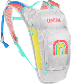 Camelbak Kids' Mini M.U.L.E. 50 Oz Hydration Pack - Grey/Rainbow
