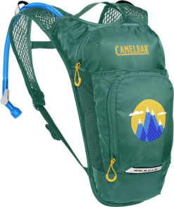 Camelbak Kids' Mini M.U.L.E. 50 Oz Hydration Pack - Green/Mountains
