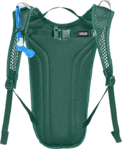 Camelbak Kids' Mini M.U.L.E. 50 Oz Hydration Pack - Green/Mountains -Deals Backpacking Store 2814301000 greenmountain d 08949.1682018468