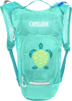 Camelbak Kids' Mini M.U.L.E. 50 Oz Hydration Pack - Turquoise/Turtle -Deals Backpacking Store 2814402000 turquoiseturtle c 54659.1682022744