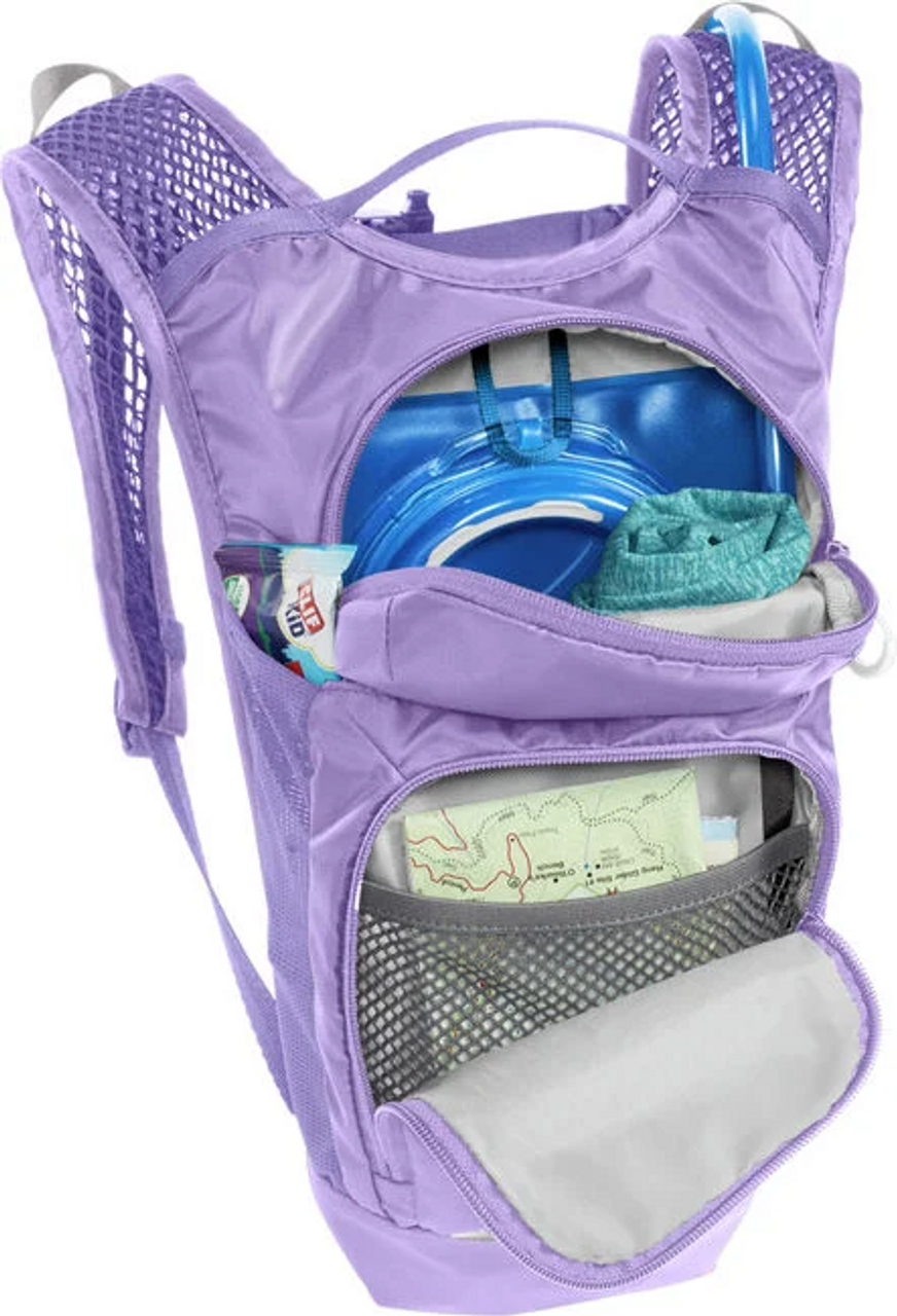 Camelbak Kids' Mini M.U.L.E. 50 Oz Hydration Pack - Lavender 5 Camelbak Kids' Mini M.U.L.E. 50 Oz Hydration Pack - Lavender - Image 5