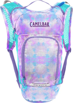 Camelbak Kids' Mini M.U.L.E. 50 Oz Hydration Pack - Tie Dye/Pink -Deals Backpacking Store 2814502000 tiedyepink c 93685.1682023477