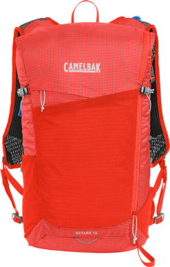Camelbak Octane 16 Hydration Hiking Pack With Fusion 2L Reservoir - Red Poppy/Vapor -Deals Backpacking Store 2826601000 redpoppyvapor c 37252.1682085067