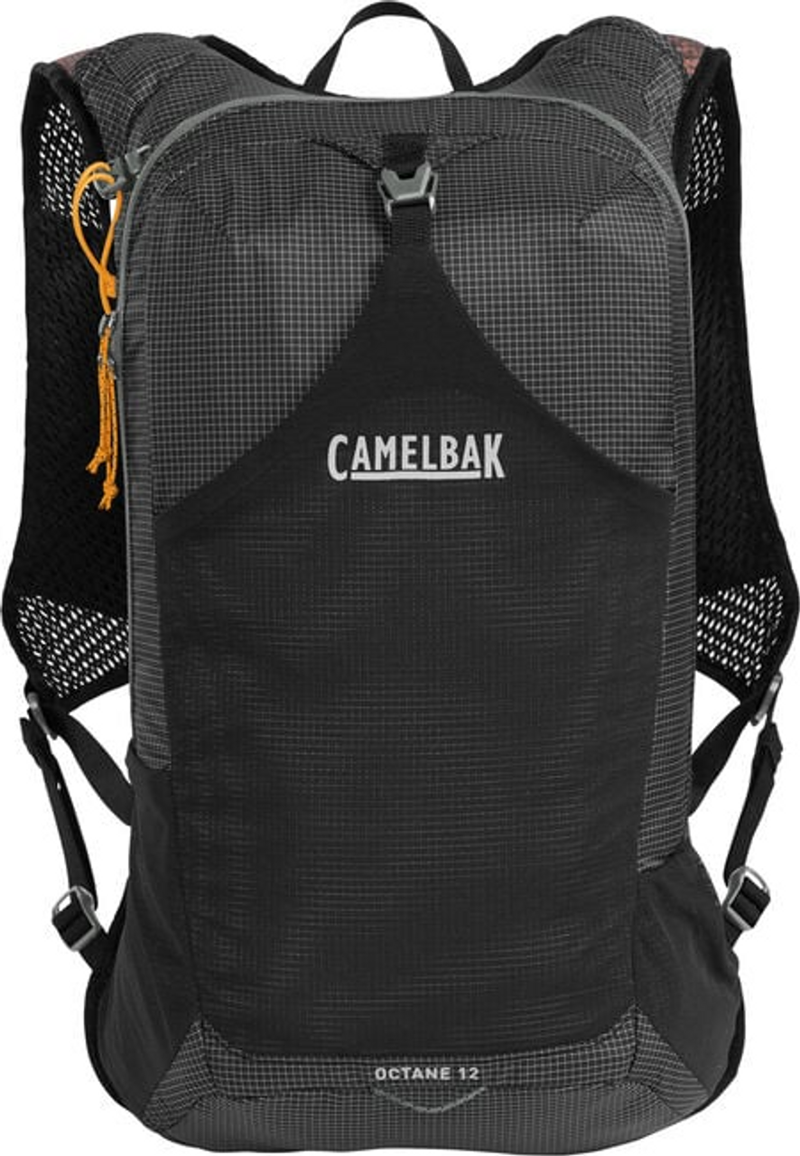 Camelbak Octane 12 Hydration Hiking Pack With Fusion 2L Reservoir - Black/Apricot 3 Camelbak Octane 12 Hydration Hiking Pack With Fusion 2L Reservoir - Black/Apricot - Image 3