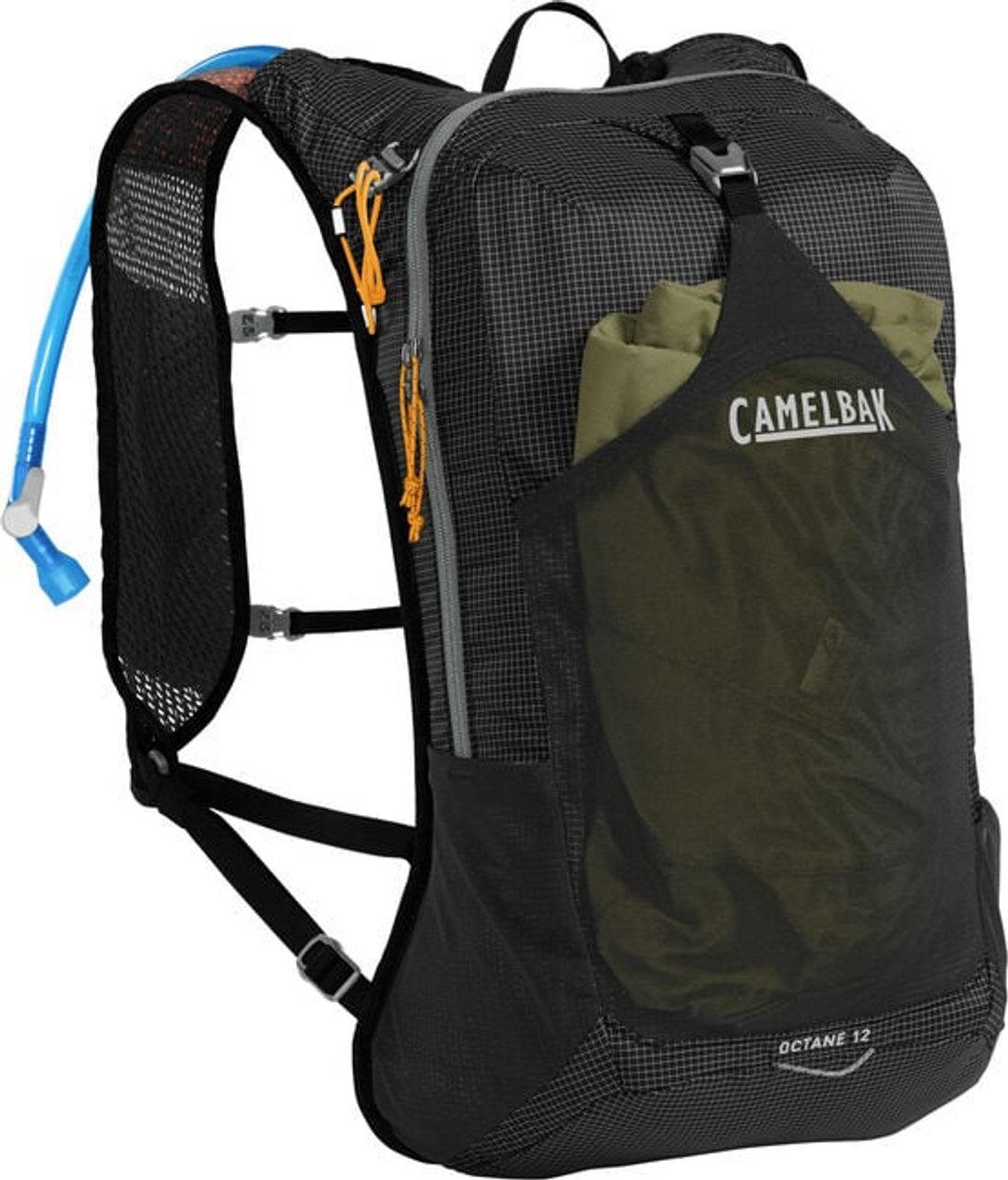 Camelbak Octane 12 Hydration Hiking Pack With Fusion 2L Reservoir - Black/Apricot 5 Camelbak Octane 12 Hydration Hiking Pack With Fusion 2L Reservoir - Black/Apricot - Image 5