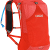 Camelbak Octane 12 Hydration Hiking Pack With Fusion 2L Reservoir - Red Poppy/Vapor