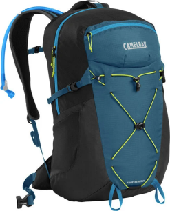 Camelbak Men's Fourteener 26 Hydration Hiking Pack With Crux 3L Reservoir - Gibraltar Navy/Summer Lime