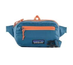 Patagonia Ultralight Black Hole Mini Hip Pack 1L Bag - Wavy Blue
