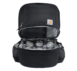 Carhartt Rain Defender Insulated 24 Can Two Compartment Cooler Backpack - Black -Deals Backpacking Store B0000303 black d 14812.1656698863