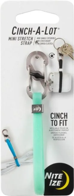 Nite Ize Cinch-A-Lot Mini Stretch Strap - Mint