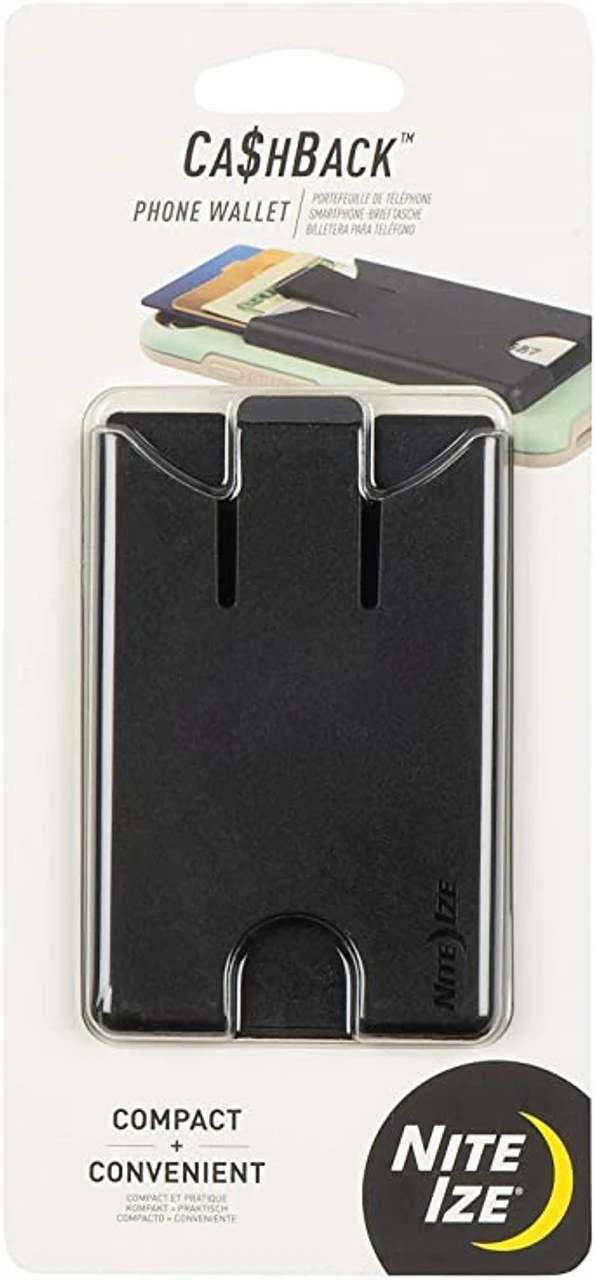 Nite Ize CashBack Phone Wallet - Black 1 Nite Ize CashBack Phone Wallet - Black