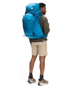 The North Face Banchee 65L Backpack - Banff Blue/Aviator Navy -Deals Backpacking Store NF0A3G9T 49C modelback 60649.1678291813
