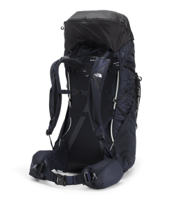 The North Face Banchee 65L Backpack - TNF Black/Aviator Blue -Deals Backpacking Store NF0A3G9T W2J back 42675.1678292110