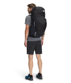 The North Face Banchee 50L Backpack - TNF Black/Aviator Navy -Deals Backpacking Store NF0A3G9V W2J modelback 46631.1678293341