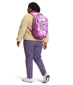 The North Face Women's Borealis Backpack - Purple Cactus Flower Tonal Dye Print/Purple Cactus Flower -Deals Backpacking Store NF0A52SI IYN modelback 05366.1678890513