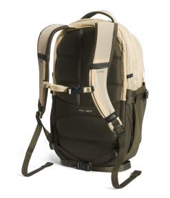 The North Face Women's Recon Backpack - Gravel/Taupe Green/Pink Moss -Deals Backpacking Store NF0A52SU IV7 back 28707.1678893959