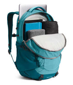 The North Face Women's Recon Backpack - Reef Water/Blue Coral -Deals Backpacking Store NF0A52SU SK8 int 37983.1678894670