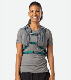 Nathan Crossover 10 Liter Hydration Pack - Charcoal/Marine Blue -Deals Backpacking Store NS30330 80072 d 04186.1665516427