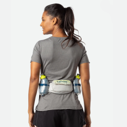 Nathan Trail Mix Plus Insulated Hydration Belt - Vapor Grey/Marine Blue -Deals Backpacking Store NS4643 60060 f 42048.1665519936