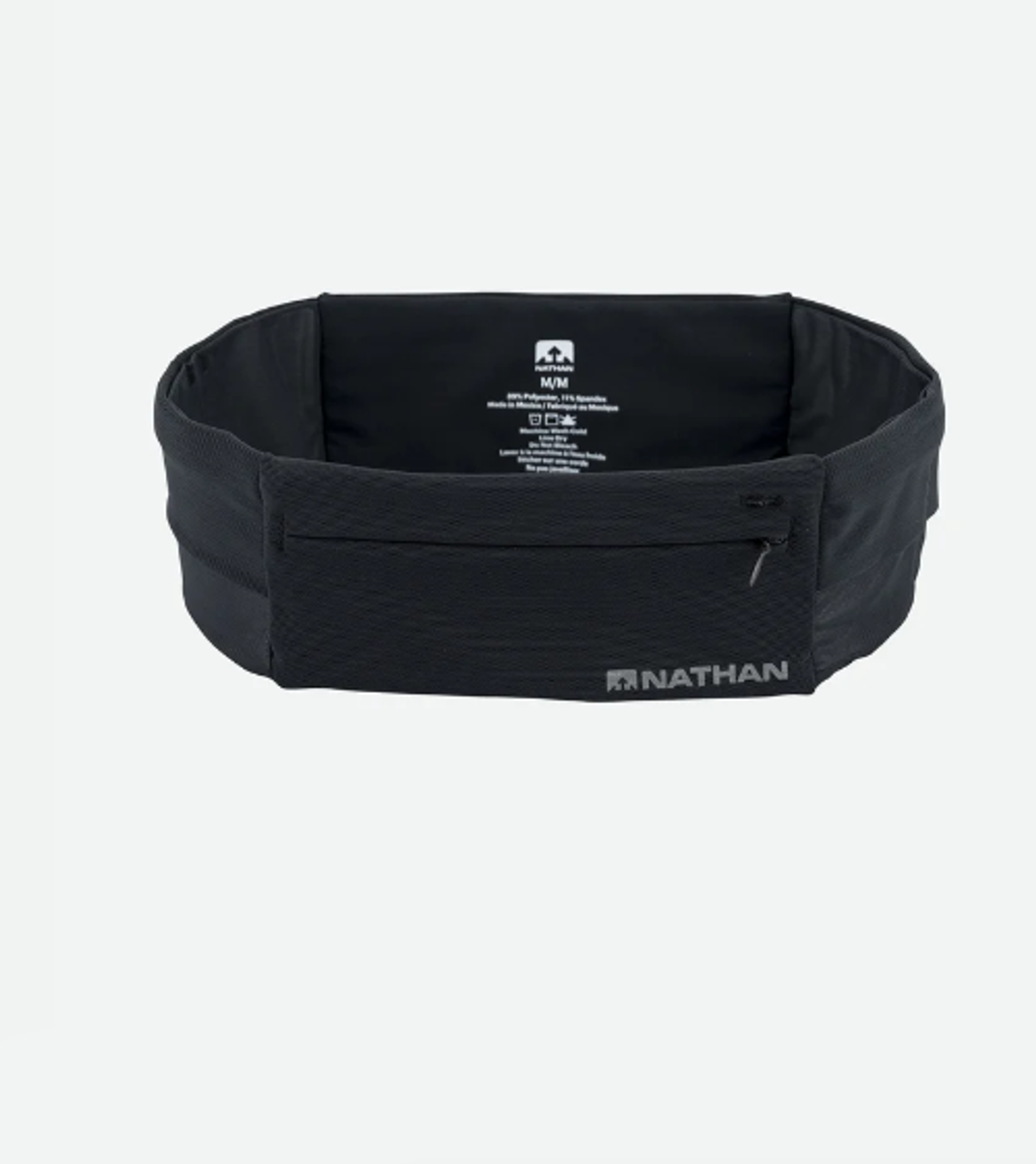 Nathan The Zipster Lite Waist Pack - Black 1 Nathan The Zipster Lite Waist Pack - Black