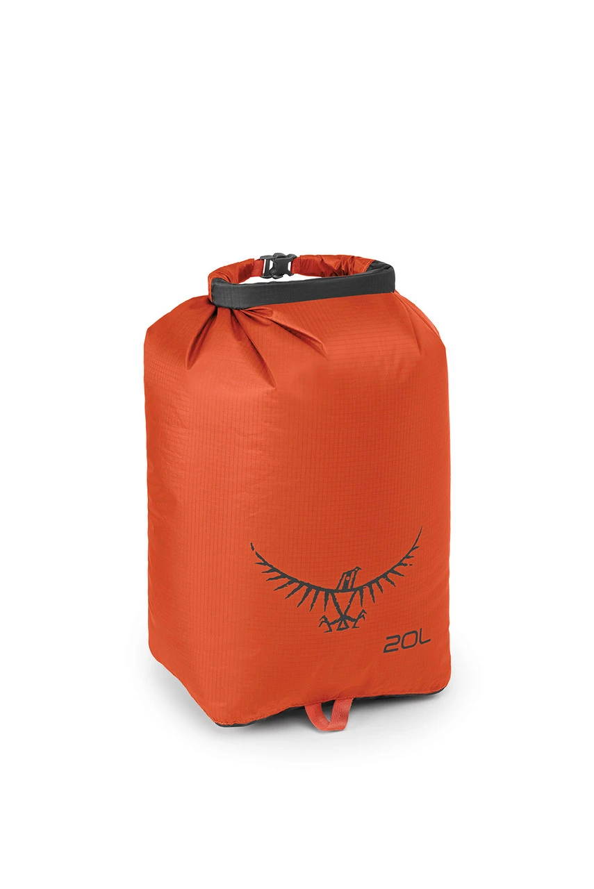 Osprey Ultralight Dry Sack - 20L - Poppy Orange - (Past Season) 1 Osprey Ultralight Dry Sack - 20L - Poppy Orange - (Past Season)