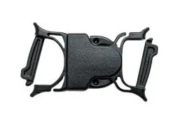 GEAR AID Dual Snap Bar Buckle - Black