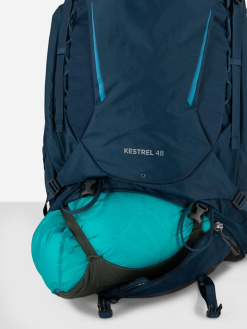 Osprey Kestrel 48 L/XL Backpack - Bonsai Green -Deals Backpacking Store kestrel48l s23 detail11 atlasblueheather 95165.1681485509