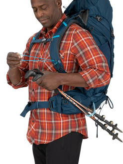 Osprey Kestrel 48 L/XL Backpack - Bonsai Green -Deals Backpacking Store kestrel48l s23 detail13 atlasblueheather 56189.1681485510