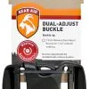 GEAR AID Dual-Adjust Buckle - 1.5' - Black