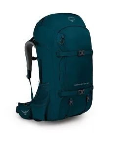 Osprey Men's Farpoint Trek 55 Travel Pack - Petrol Blue